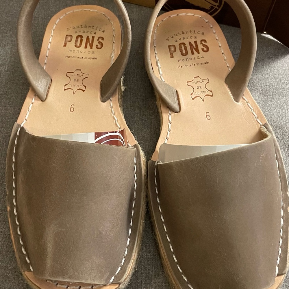 Pons Menorca Leather Sandals